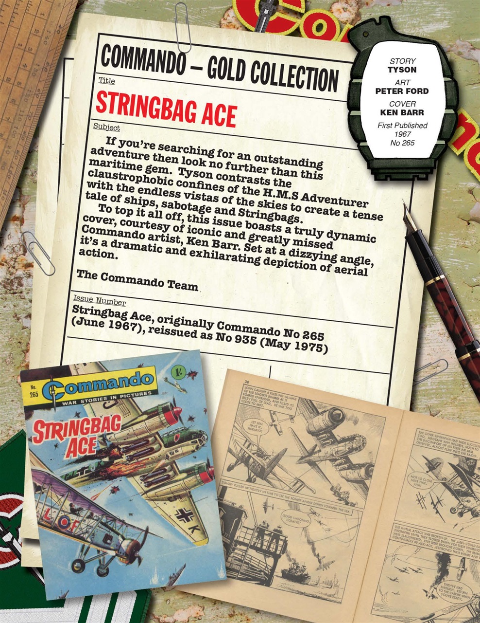 Commando Preview Pages