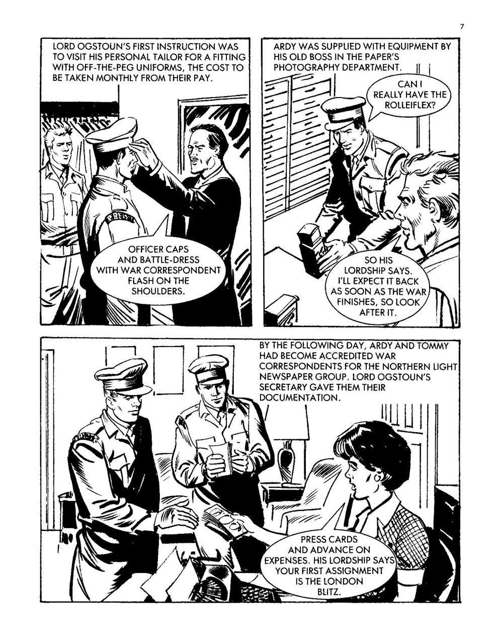 Commando Preview Pages