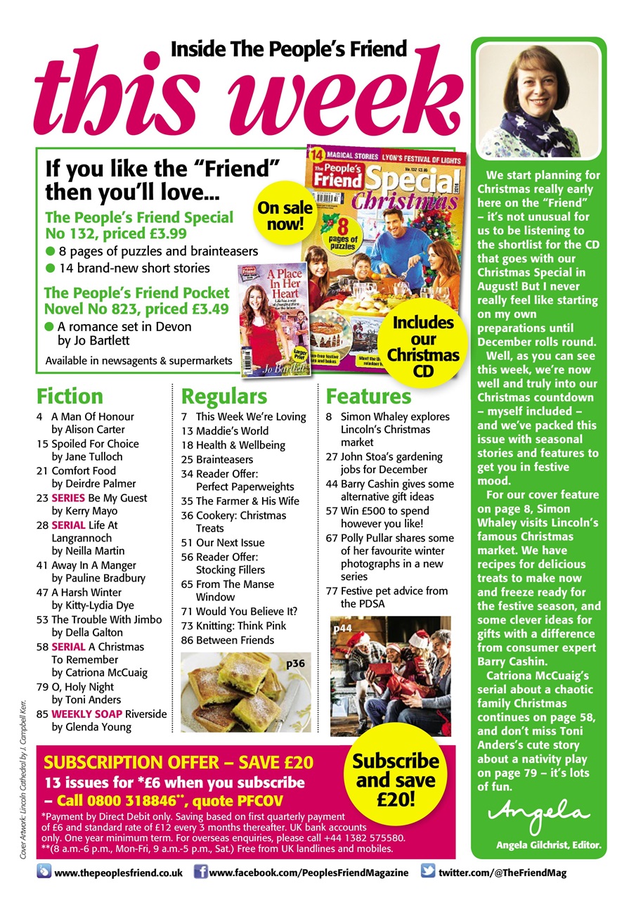 The People’s Friend Preview Pages