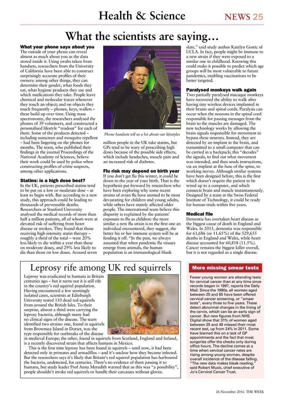 The Week Preview Pages