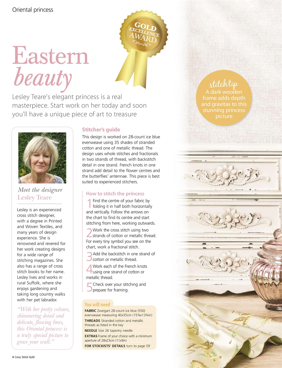 Cross Stitch Gold Preview Pages