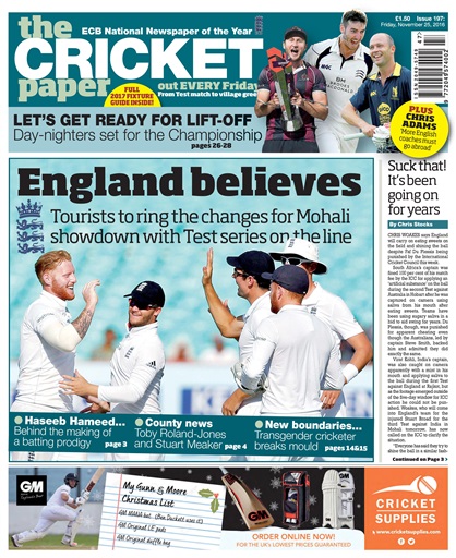 The Cricket Paper issue 