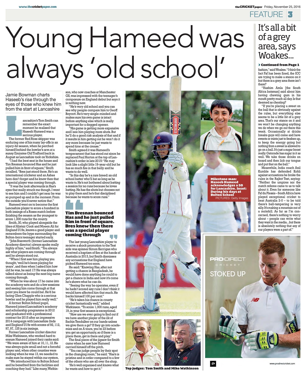 The Cricket Paper Preview Pages