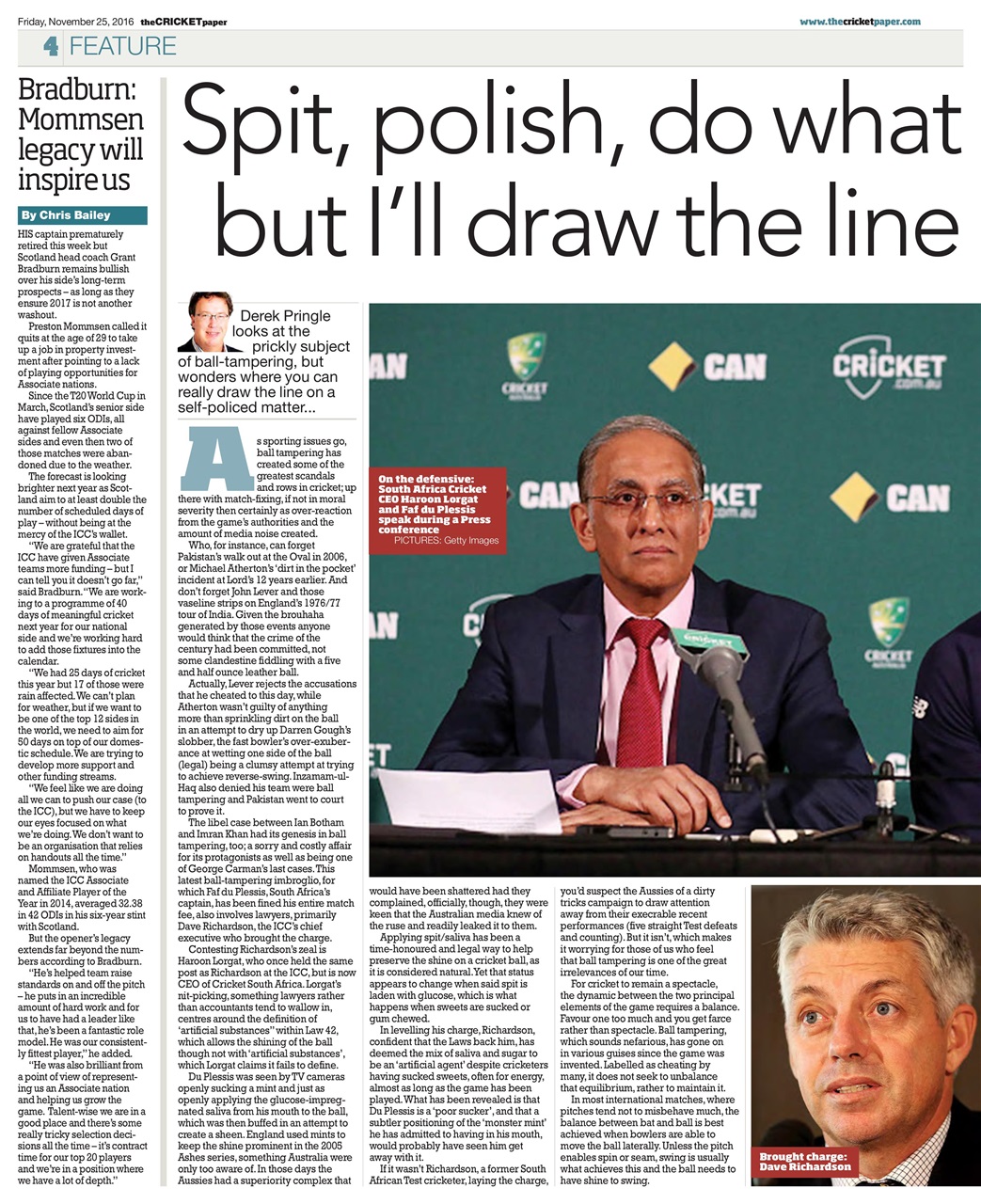The Cricket Paper Preview Pages
