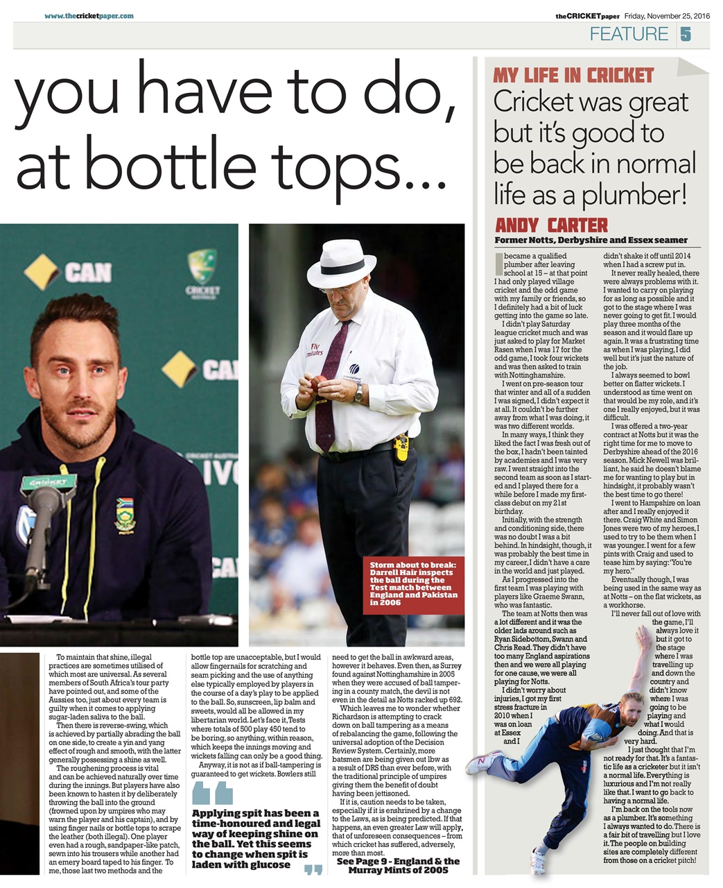 The Cricket Paper Preview Pages