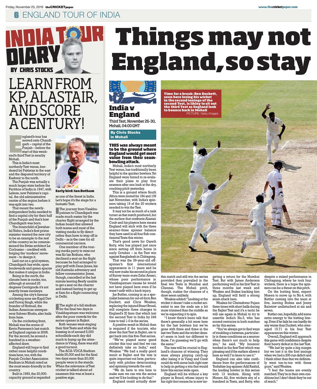 The Cricket Paper Preview Pages