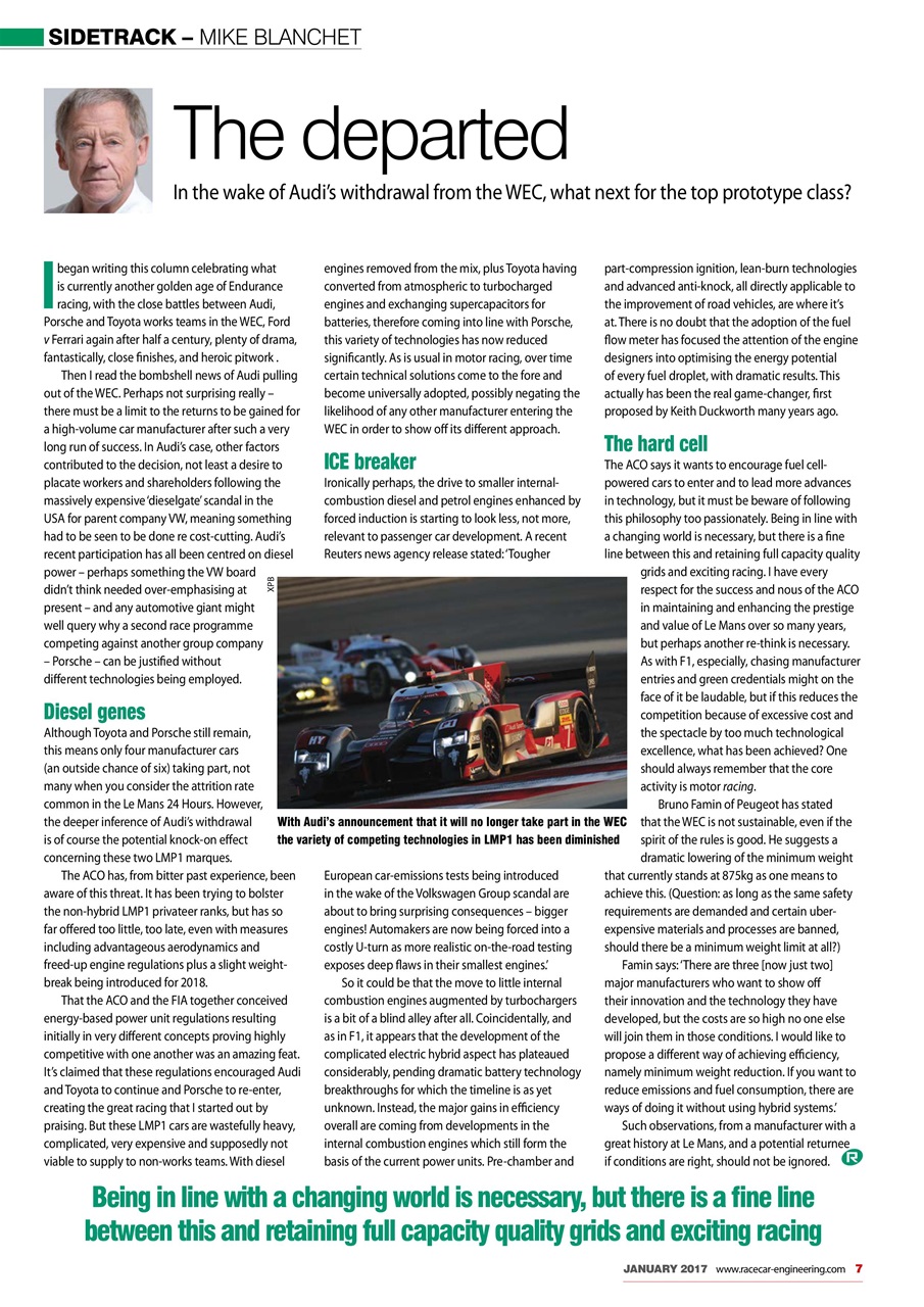 Racecar Engineering Preview Pages