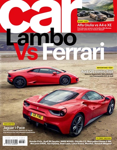 CAR magazine Italia issue OTTANTASEI