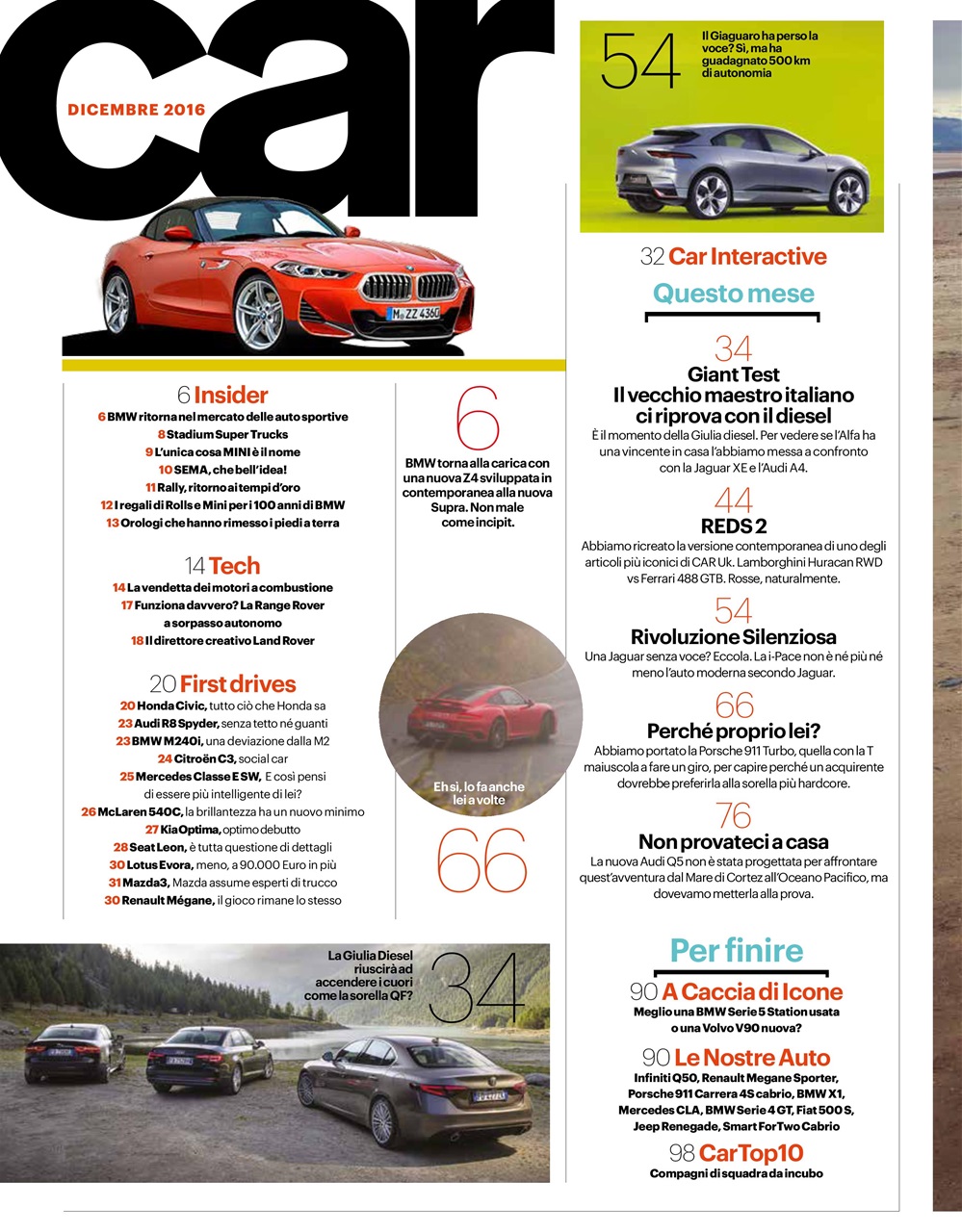 CAR magazine Italia Preview Pages