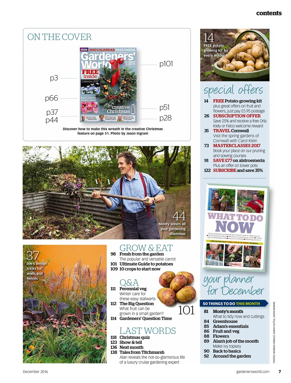 BBC Gardeners’ World Magazine Preview Pages