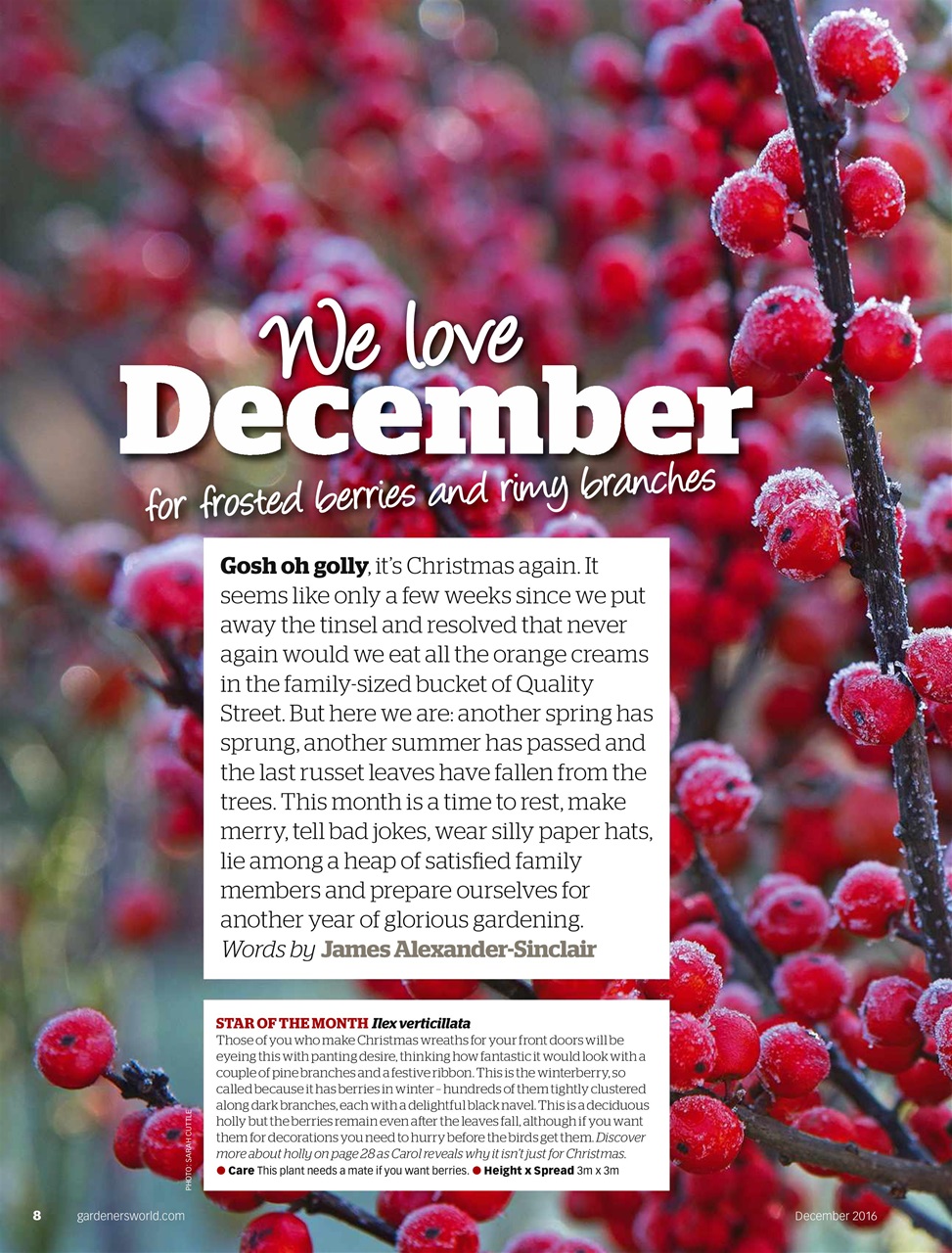 BBC Gardeners’ World Magazine Preview Pages