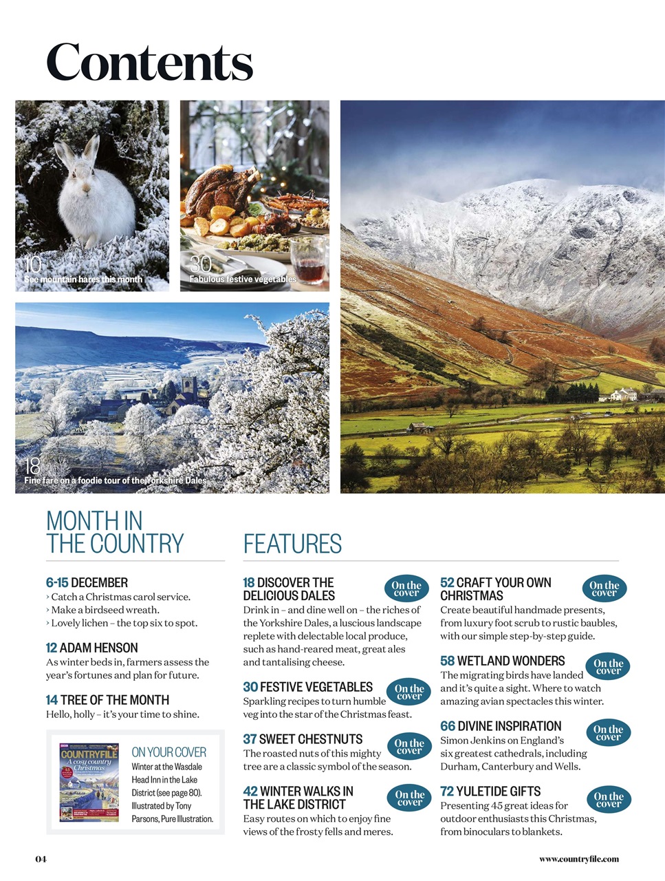 BBC Countryfile Magazine Preview Pages
