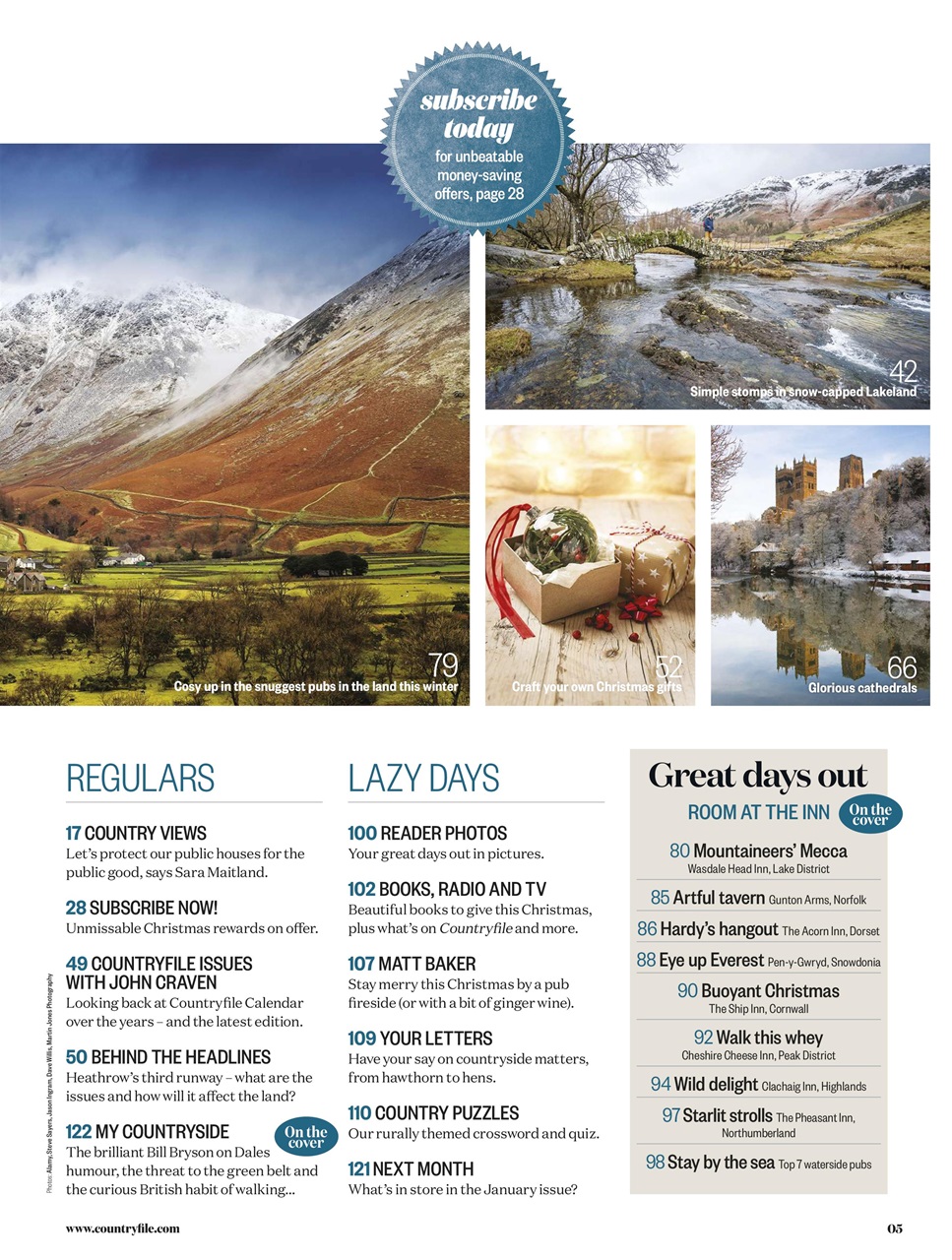 BBC Countryfile Magazine Preview Pages