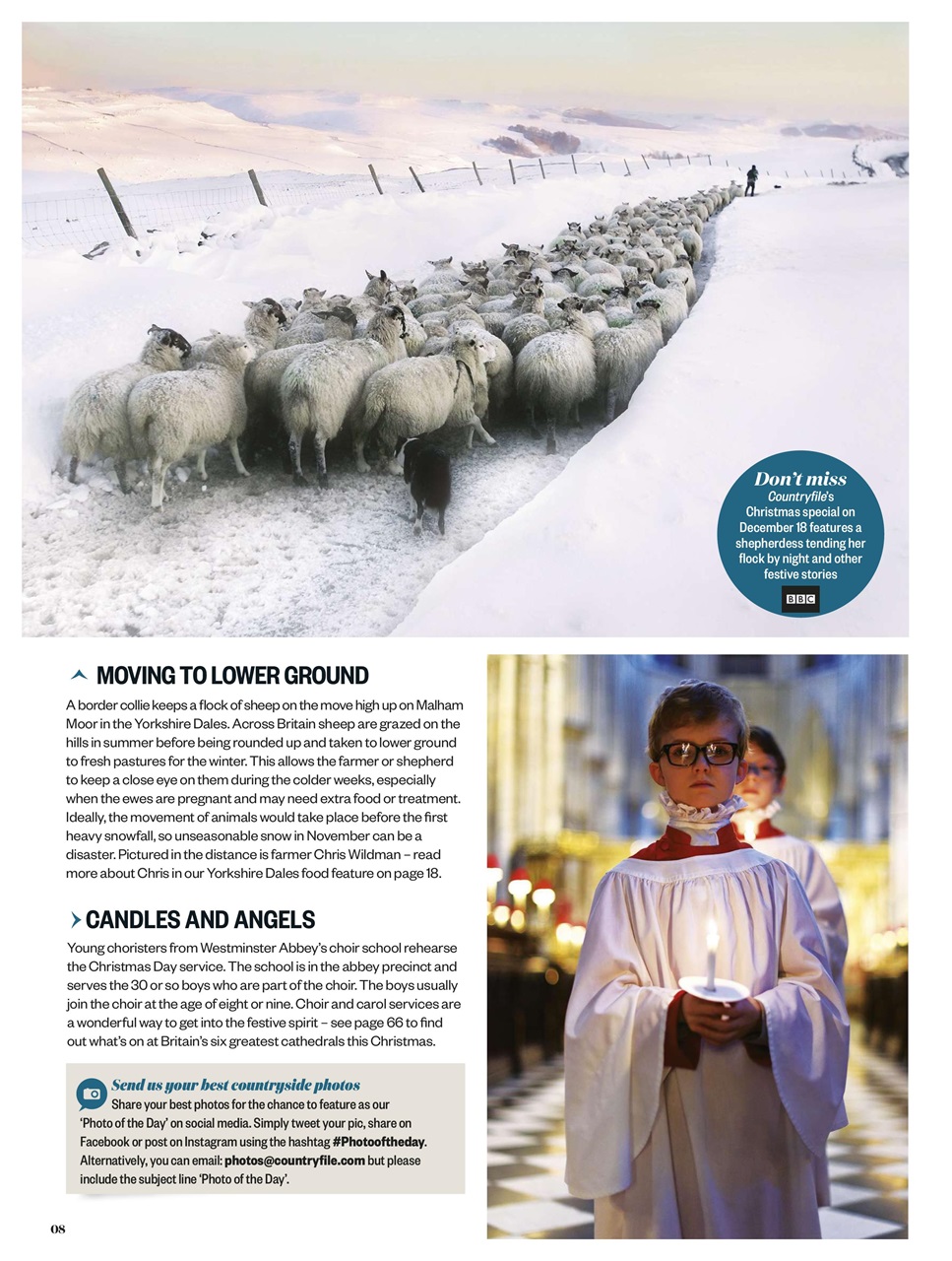 BBC Countryfile Magazine Preview Pages