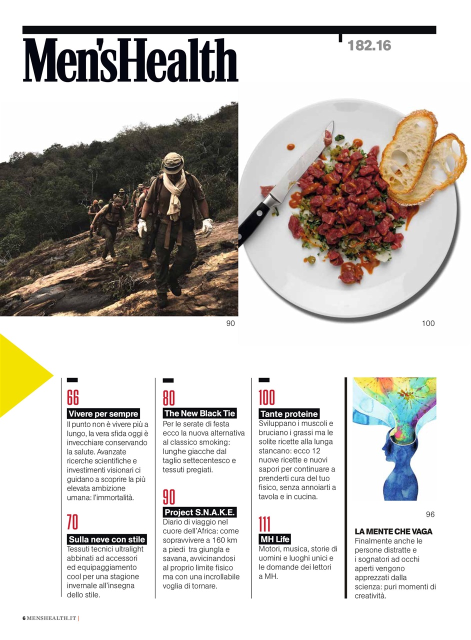 Men's Health Italia Preview Pages