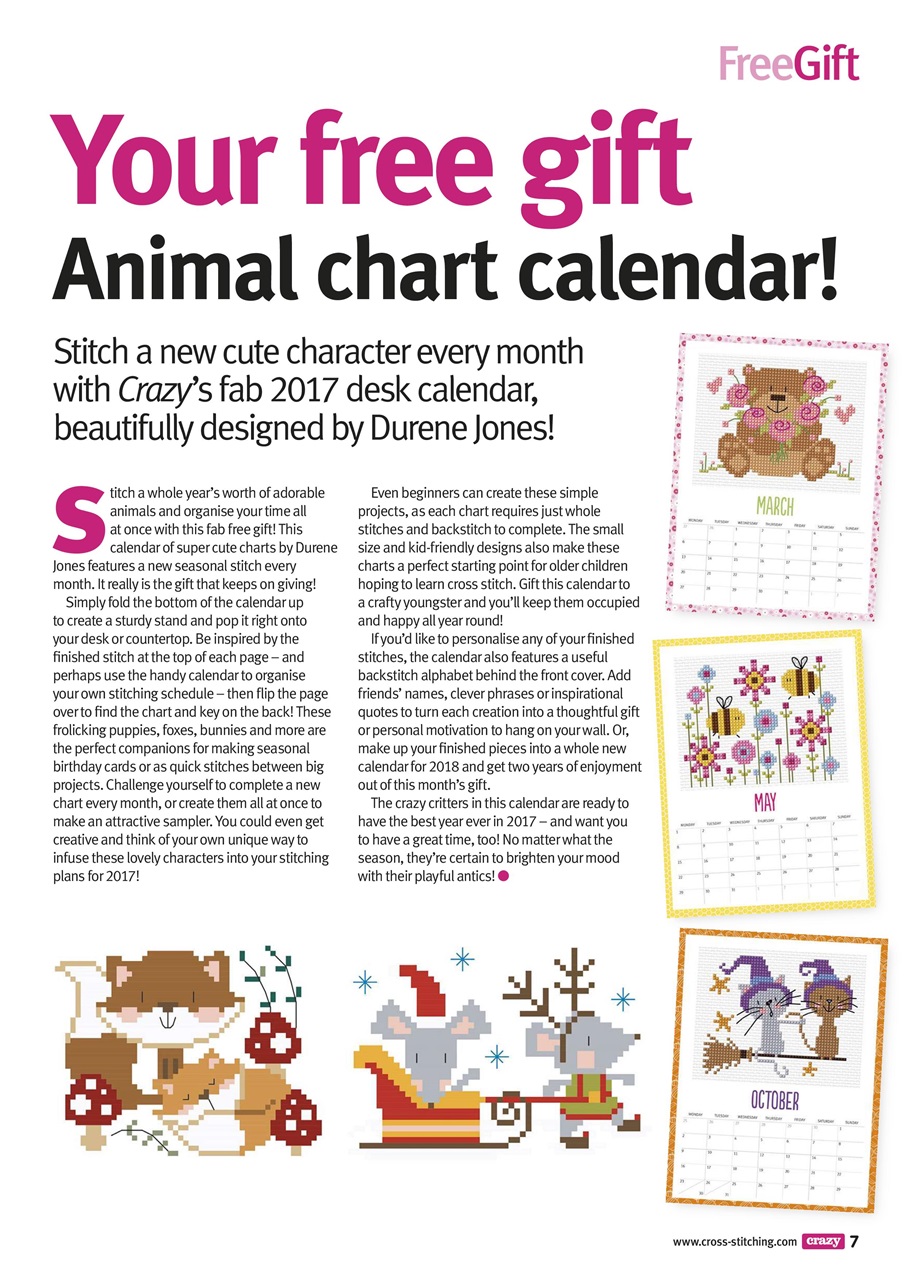 Cross Stitch Crazy Preview Pages