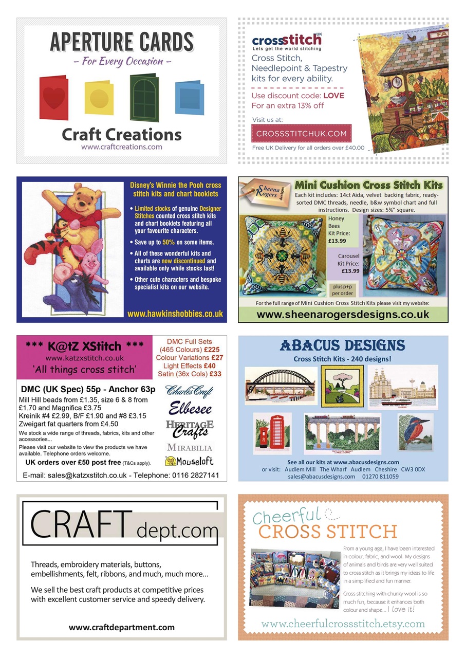 Cross Stitch Crazy Preview Pages