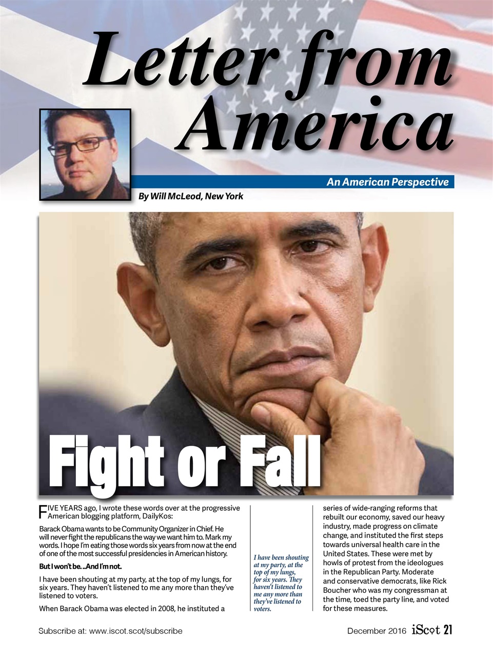 iScot Magazine Preview Pages