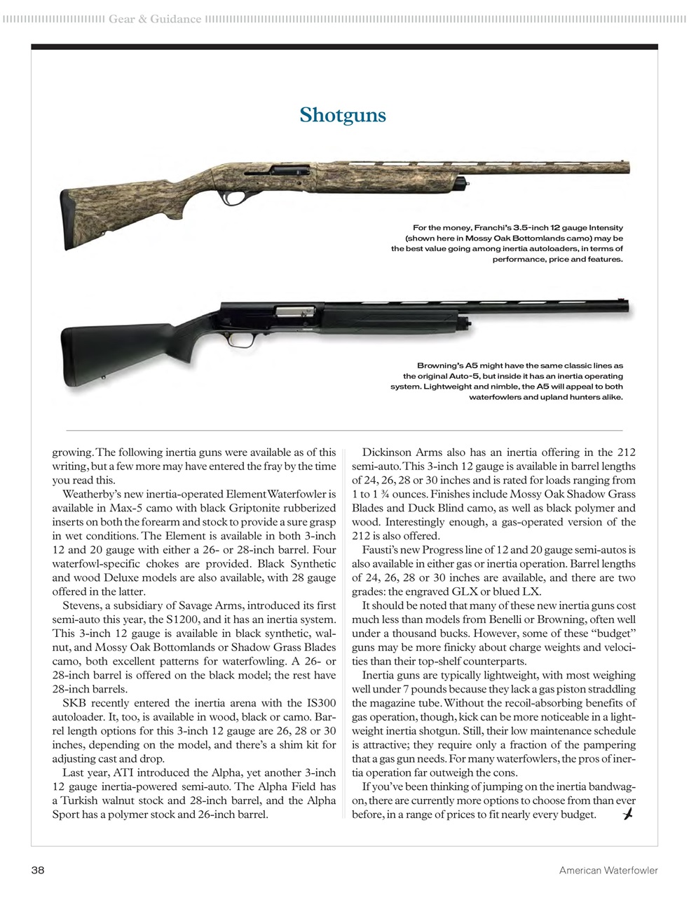 American Waterfowler Preview Pages