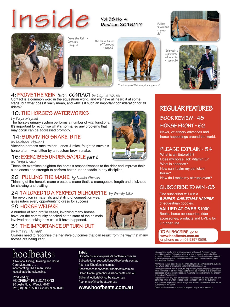 Hoofbeats Preview Pages