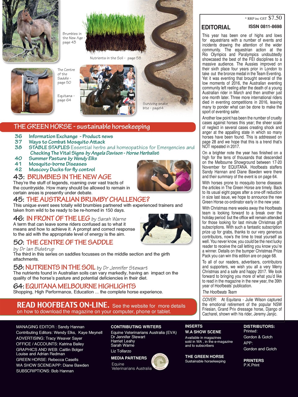 Hoofbeats Preview Pages