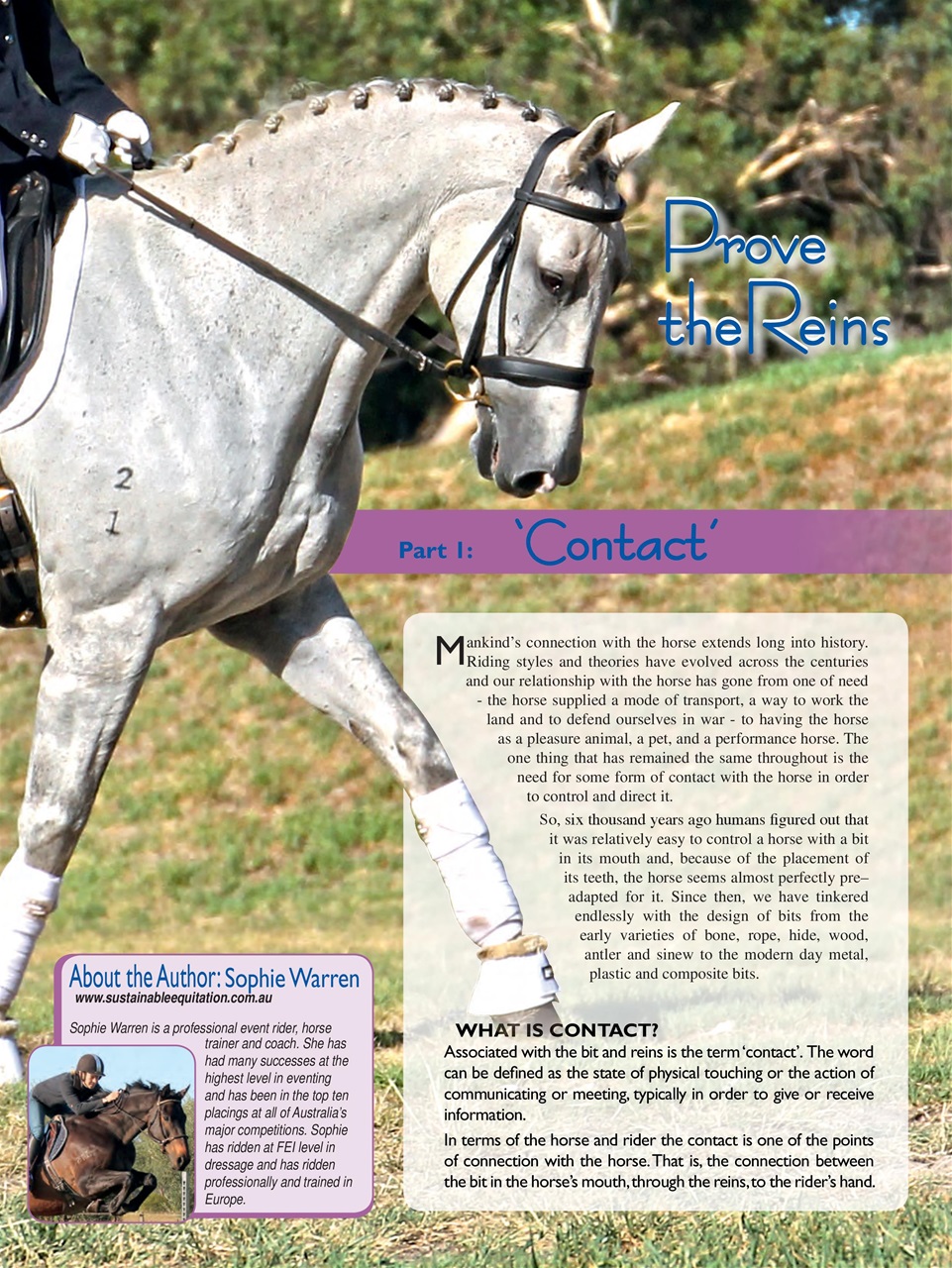 Hoofbeats Preview Pages