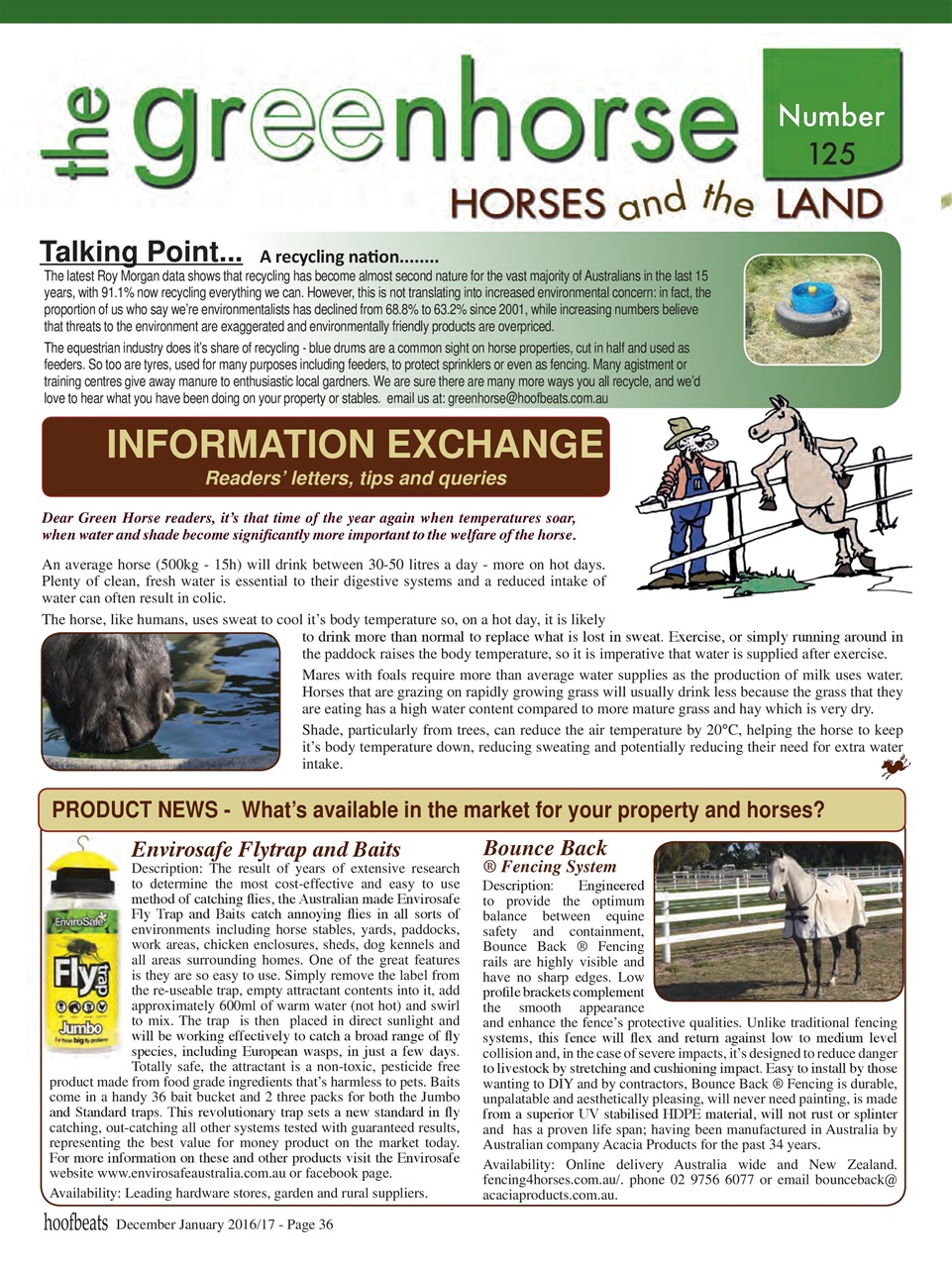 Hoofbeats Preview Pages