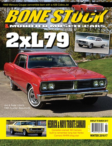 Muscle Cars issue Winter 2016