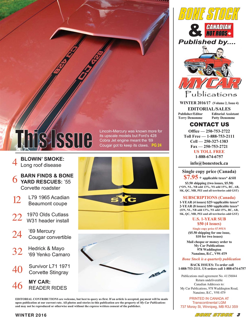 Muscle Cars Preview Pages