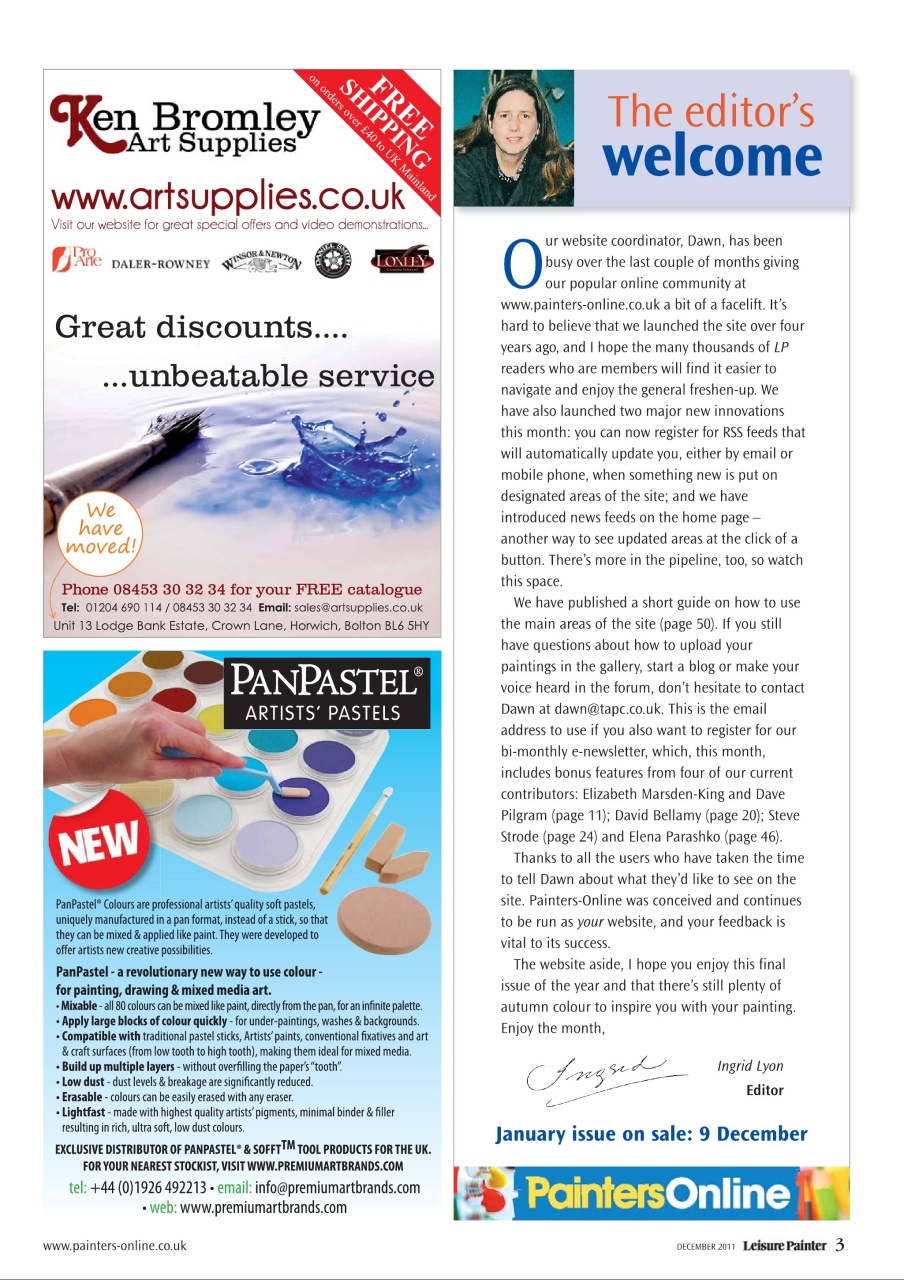 Leisure Painter & The Artist Preview Pages