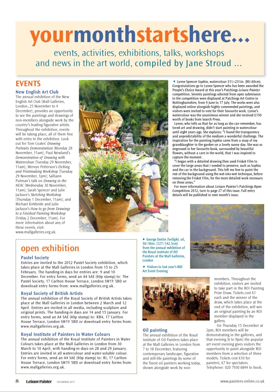 Leisure Painter & The Artist Preview Pages