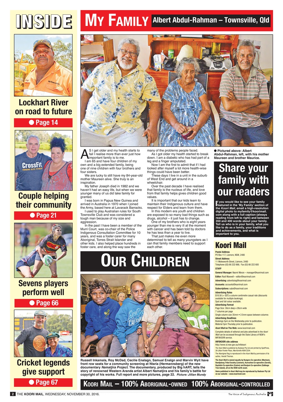 Koori Mail Preview Pages