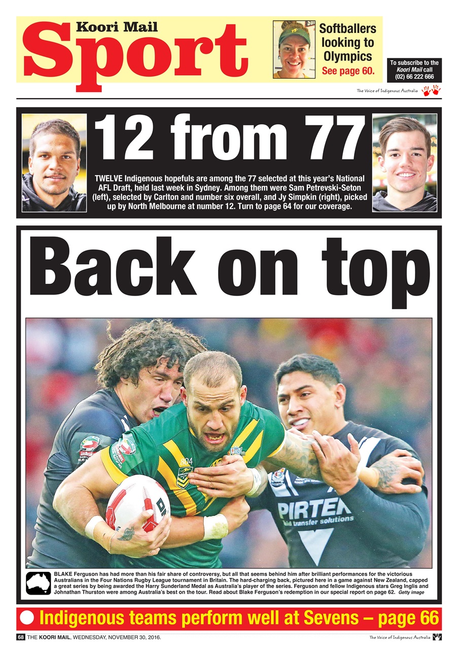 Koori Mail Preview Pages