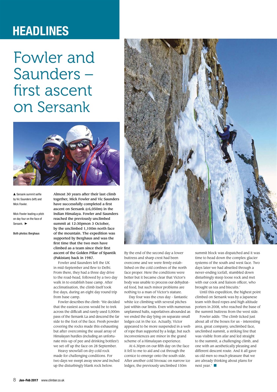 Climber Preview Pages