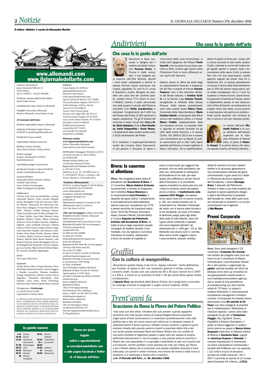 Il Giornale Dell’Arte Preview Pages