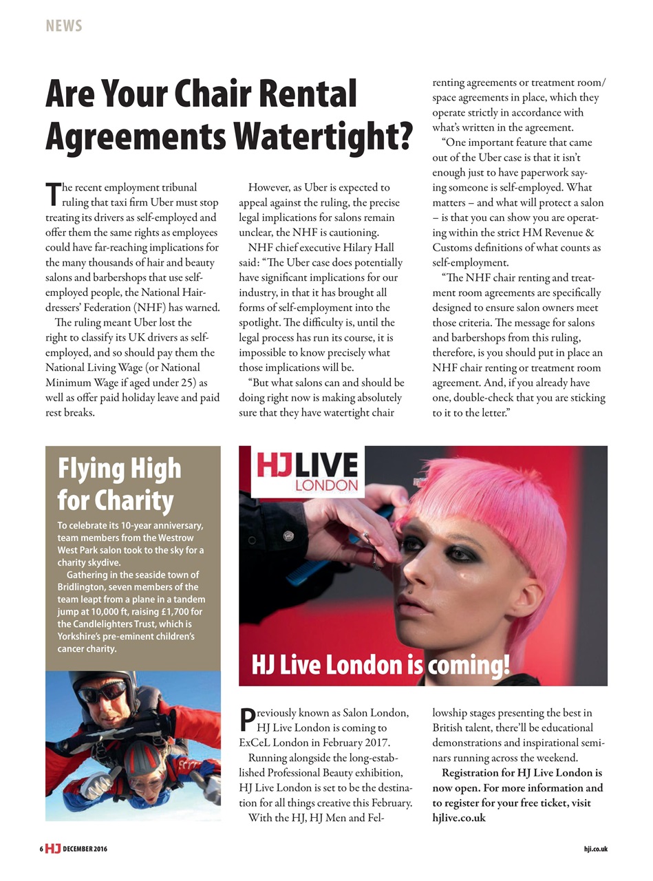 Hairdressers Journal Preview Pages