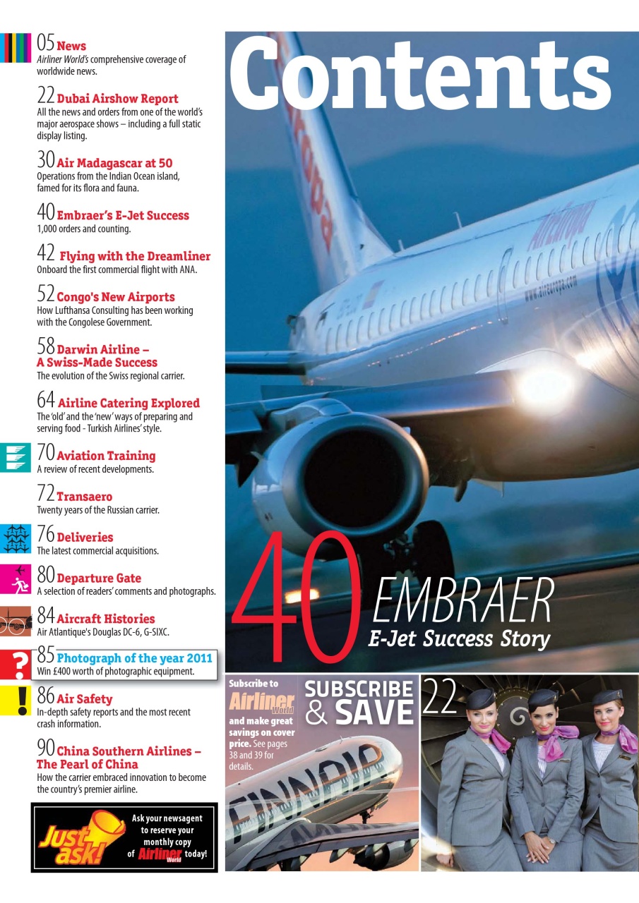 Airliner World Preview Pages