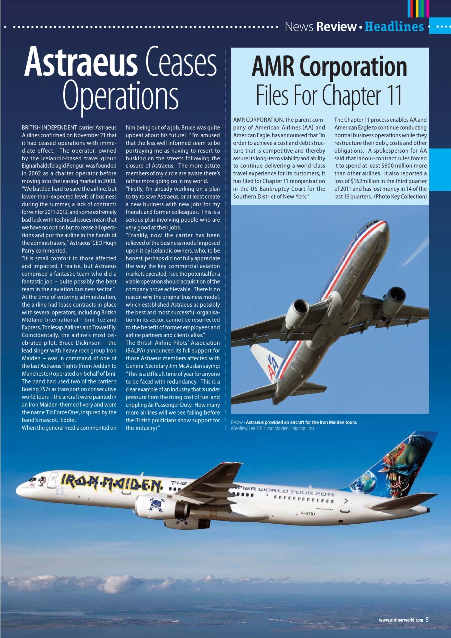 Airliner World Preview Pages