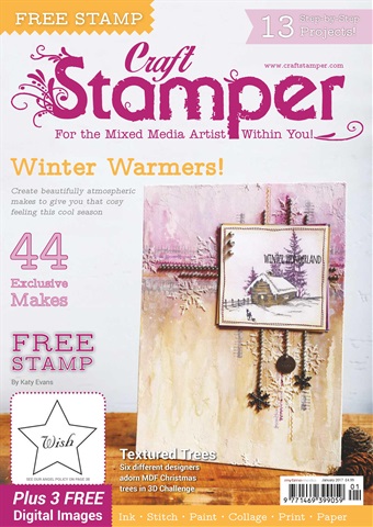 Craft Stamper issue January 2017