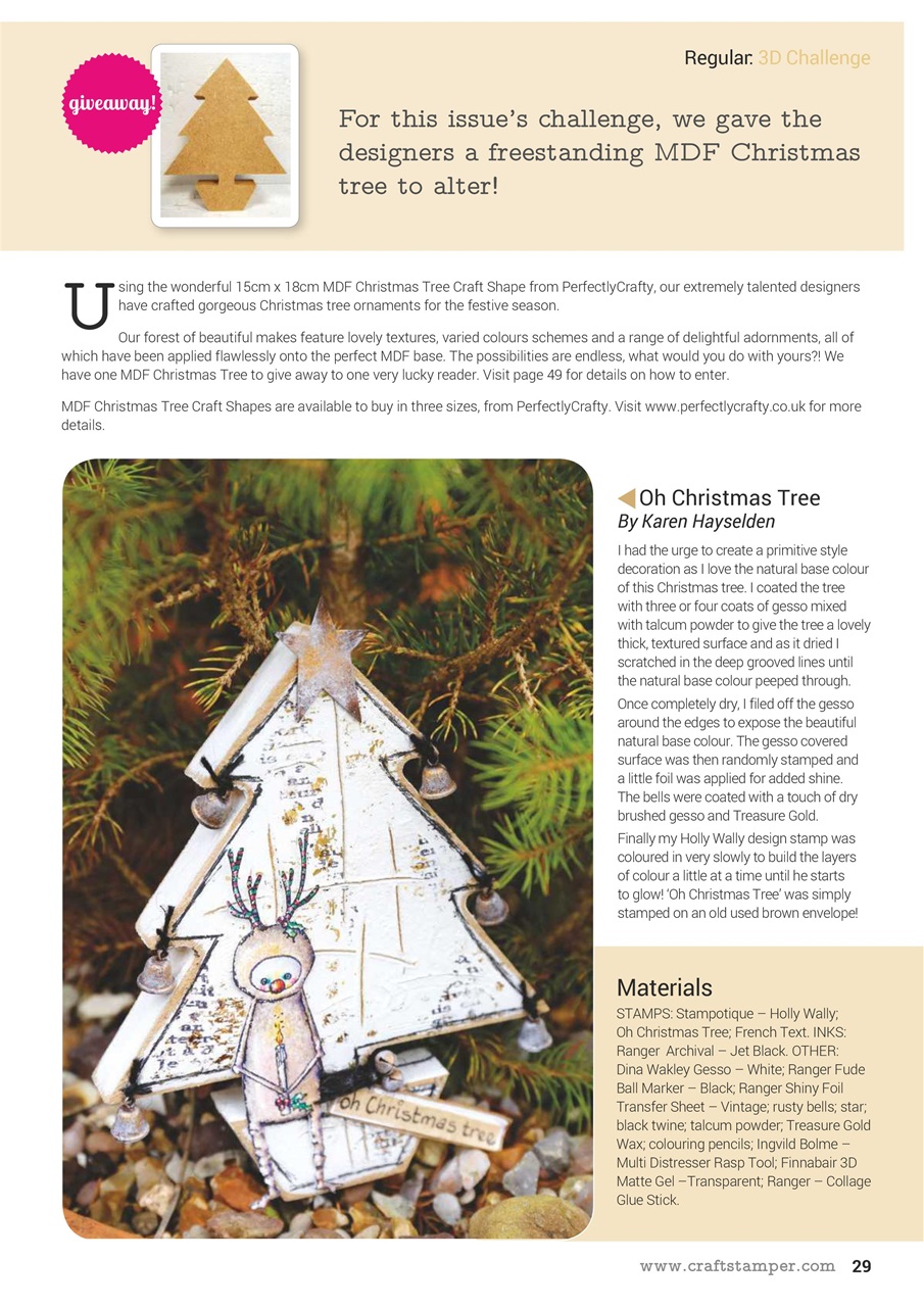 Craft Stamper Preview Pages