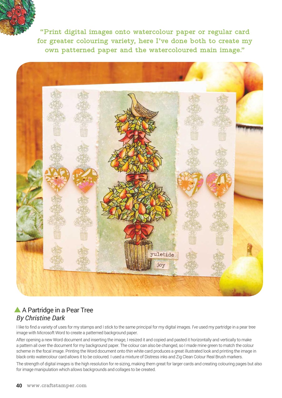 Craft Stamper Preview Pages