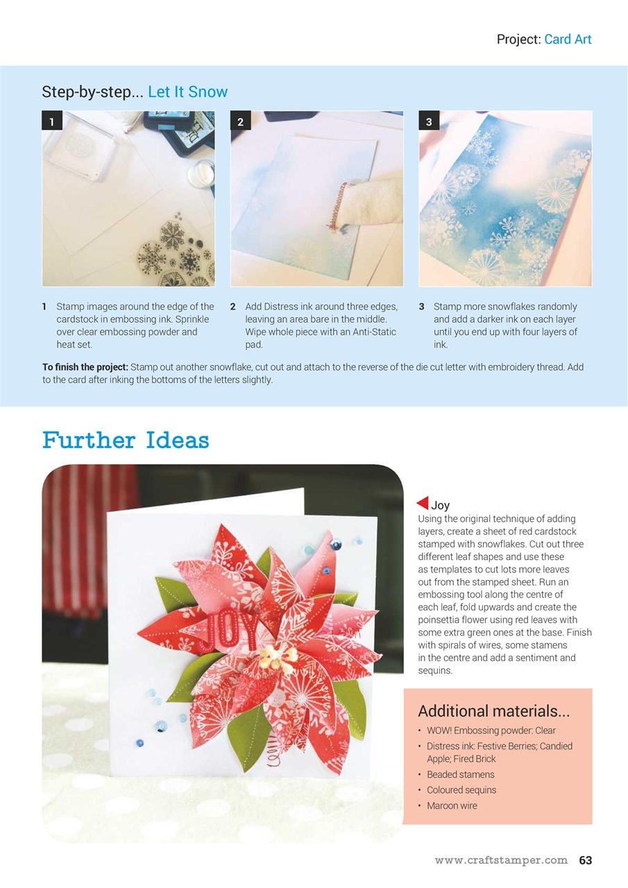 Craft Stamper Preview Pages