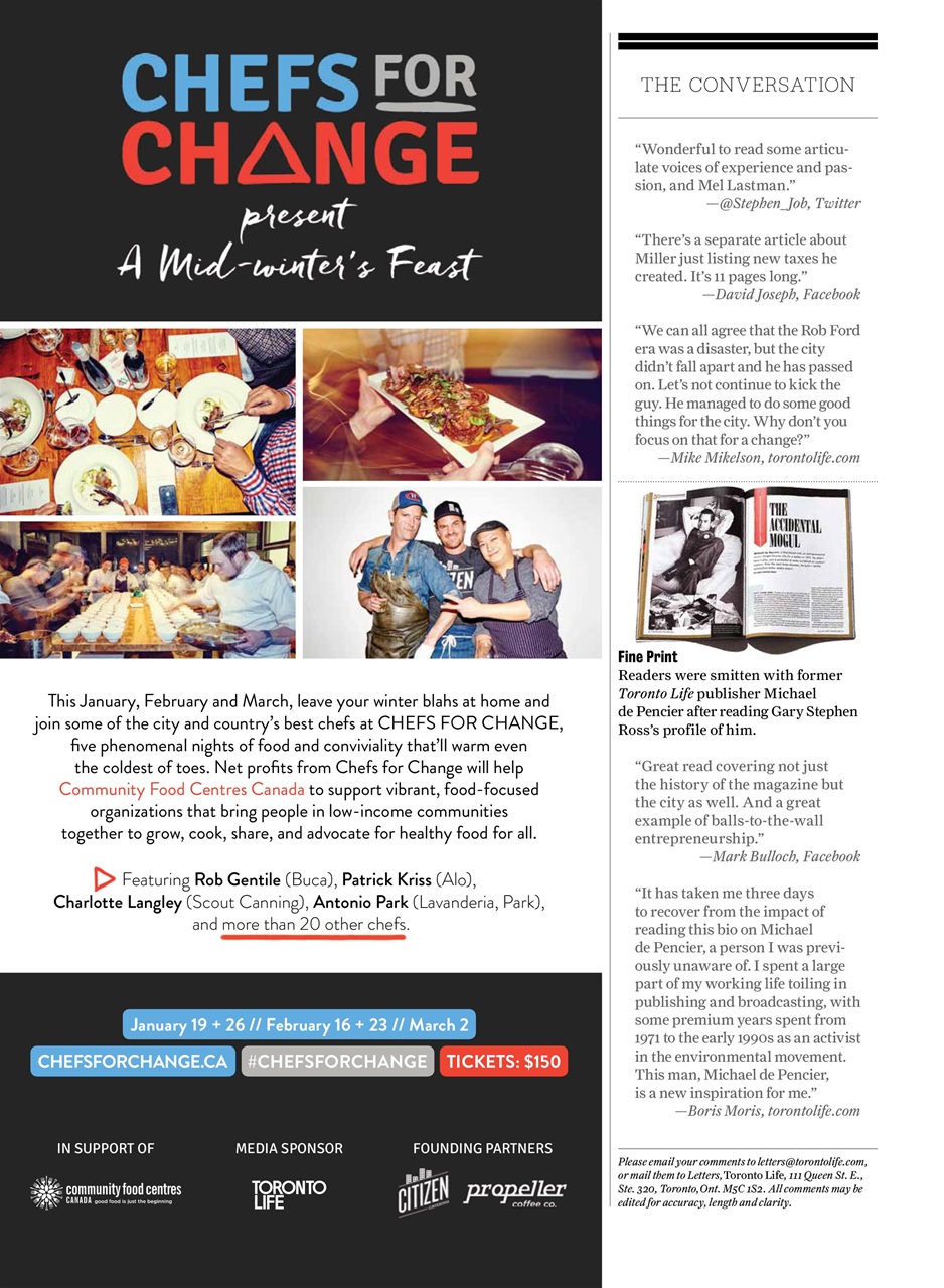 Toronto Life Preview Pages