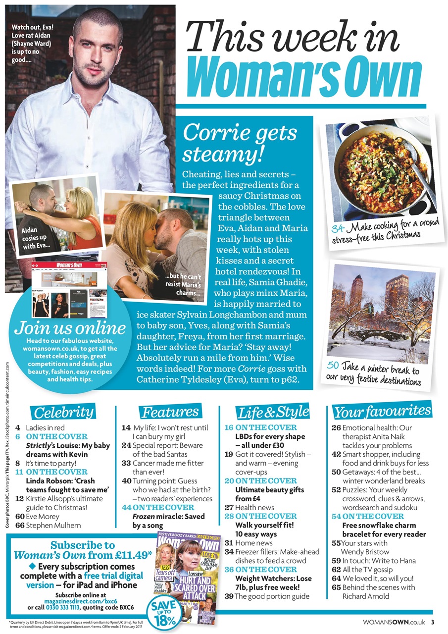 Woman's Own Preview Pages