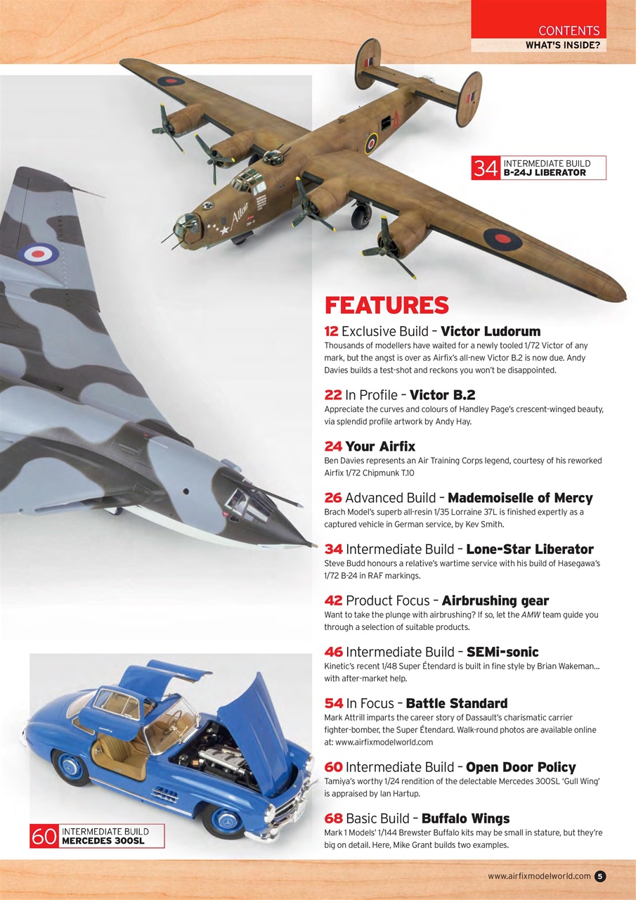 Airfix Model World Preview Pages