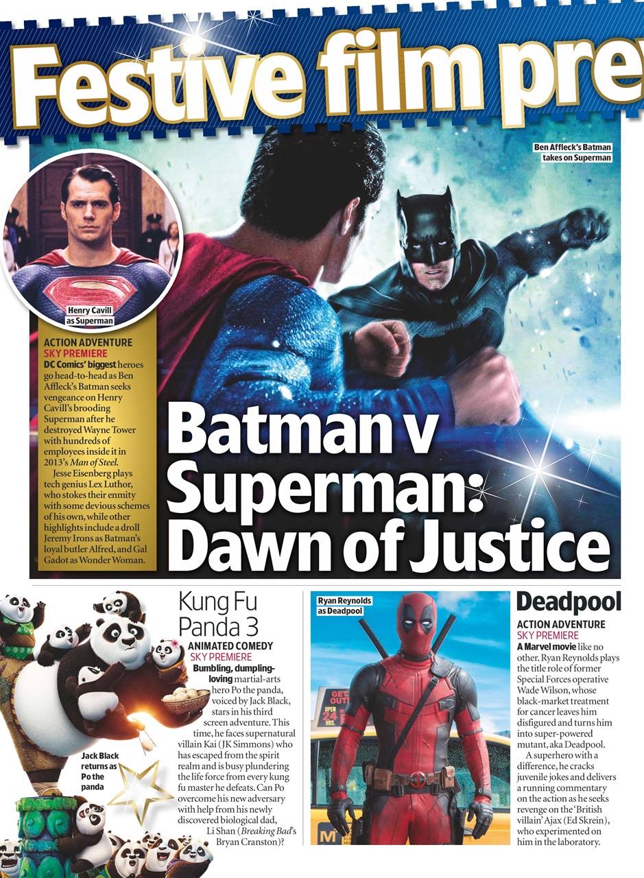 TV & Satellite Week Preview Pages