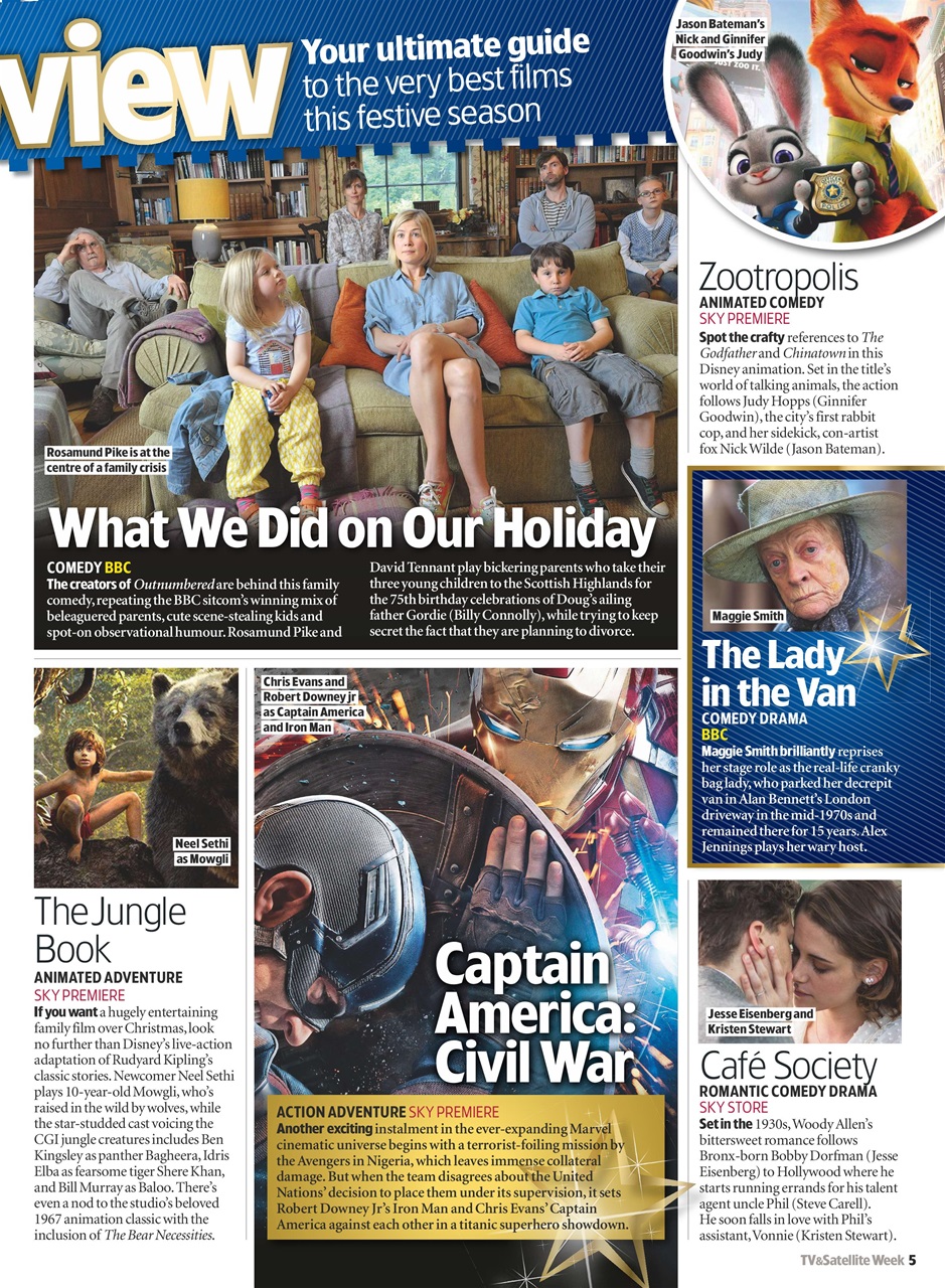 TV & Satellite Week Preview Pages