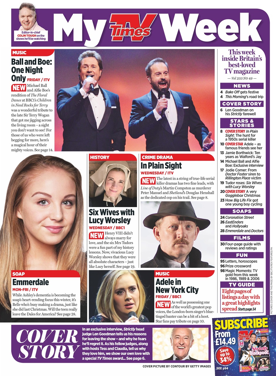 TV Times Preview Pages
