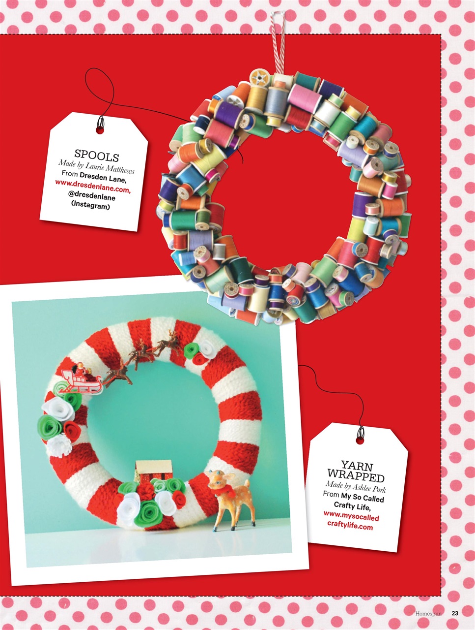 Homespun Preview Pages