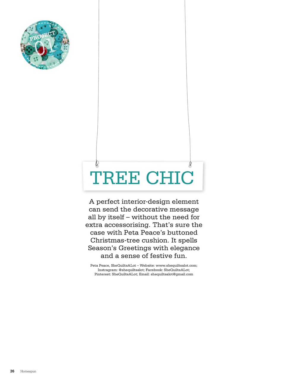 Homespun Preview Pages